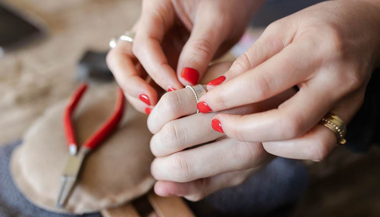 Jewellery Moves Silver Ring Making Workshop - Hampshire Microgap